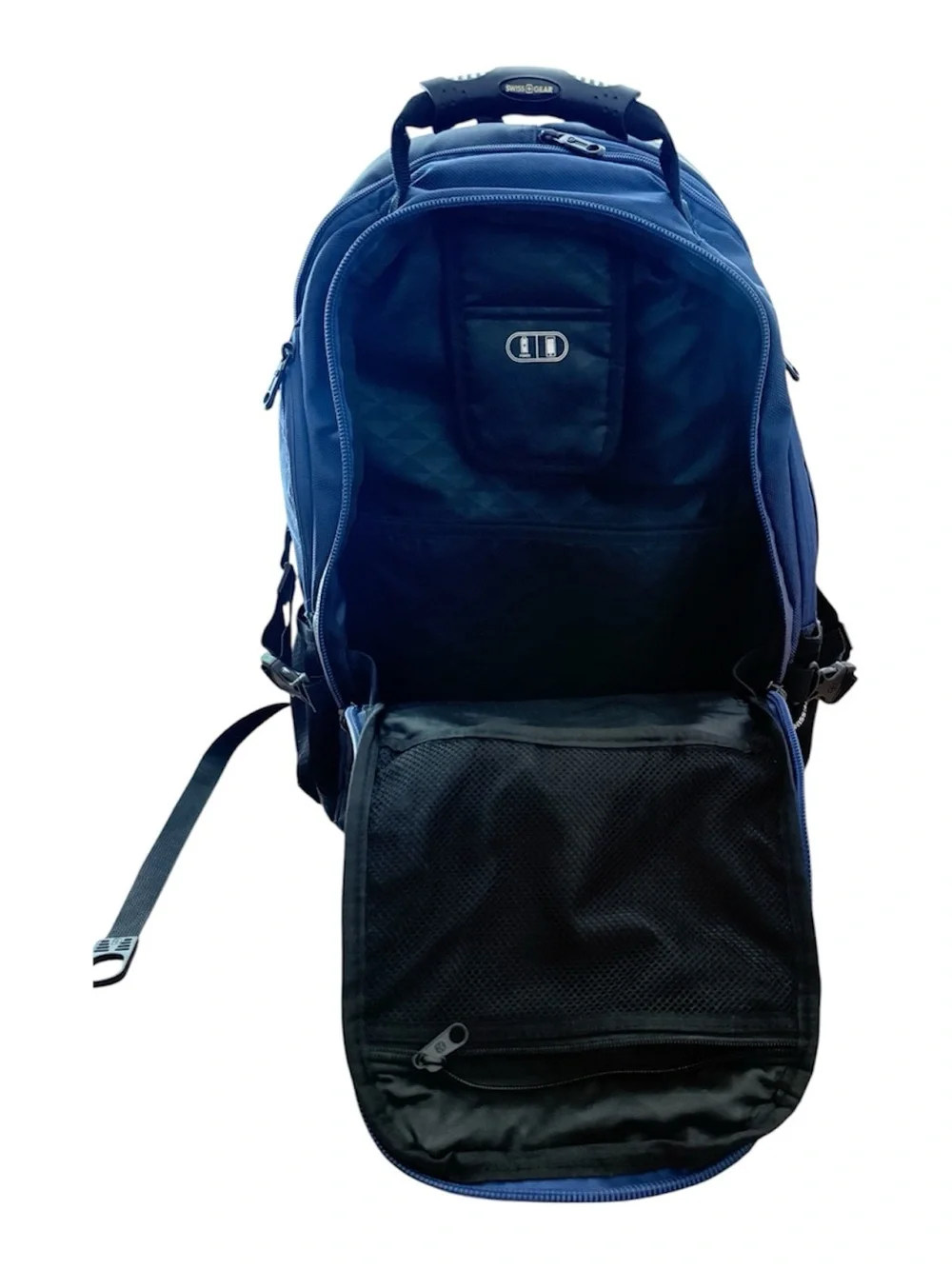SwissGear Navy Blue & Black Men's Backpack - Travel Laptop Pack